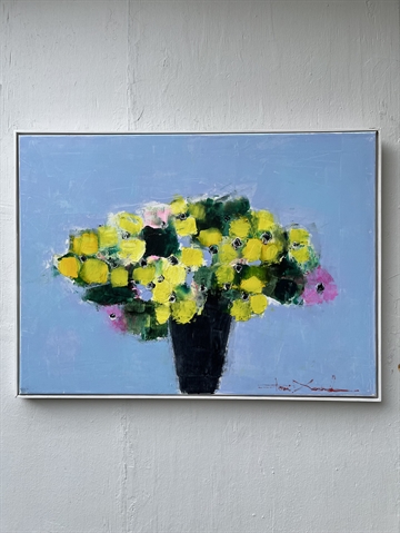 Maleri 75 x 55 cm